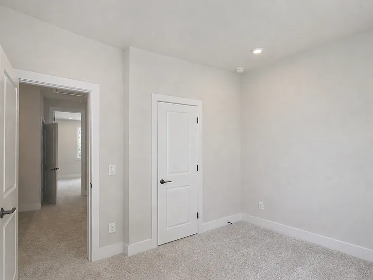 Spacious second bedroom with closet