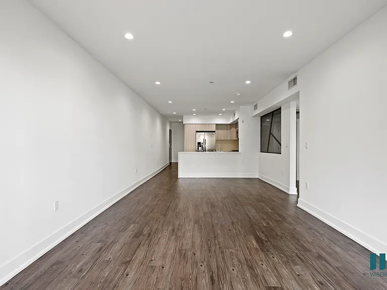 Open-Concept Kitchen, Dining, and Living Room Areas