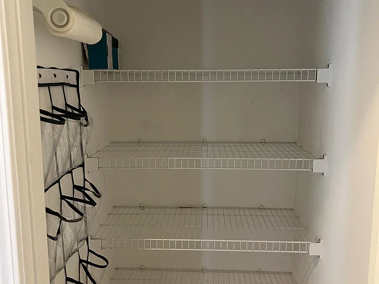 Large second master closet.