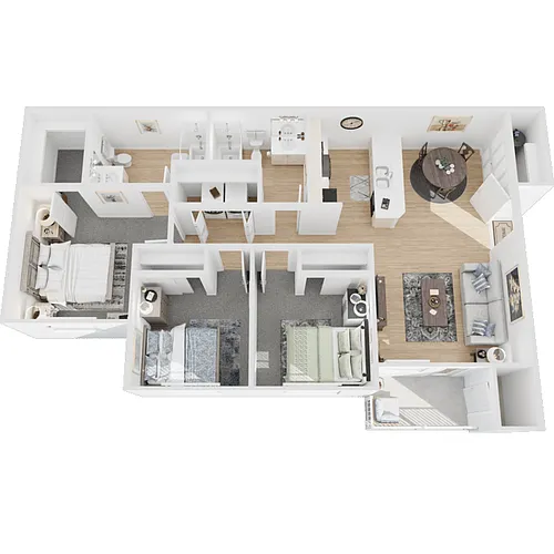 Floor plan D1
