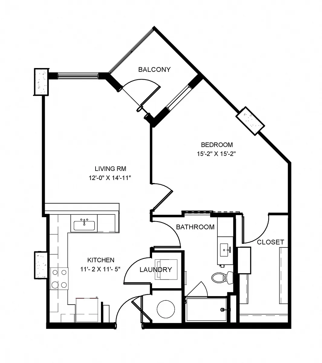 Floor plan Key