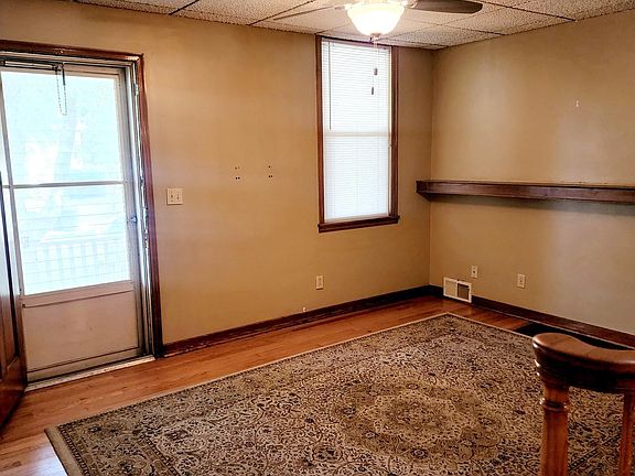 living room with hardwood floors