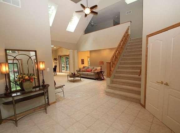 Grand open staircase!