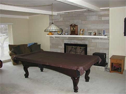 Living Room with Fireplace