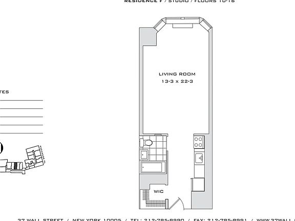 2nd image of 37 Wall St APT 12F