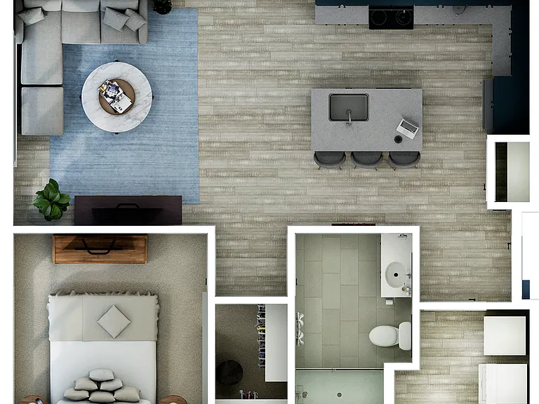 One Bedroom One Bedroom