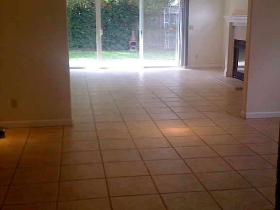 family room from dining room