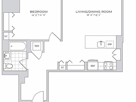 2nd image of 70 Pine St APT 3403