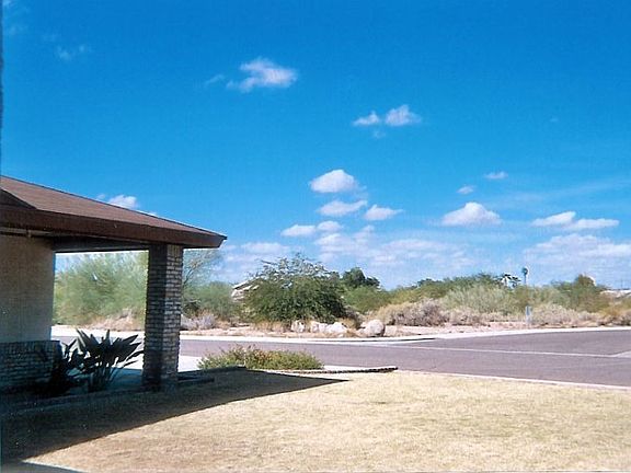 Cave Creek Wash across the street