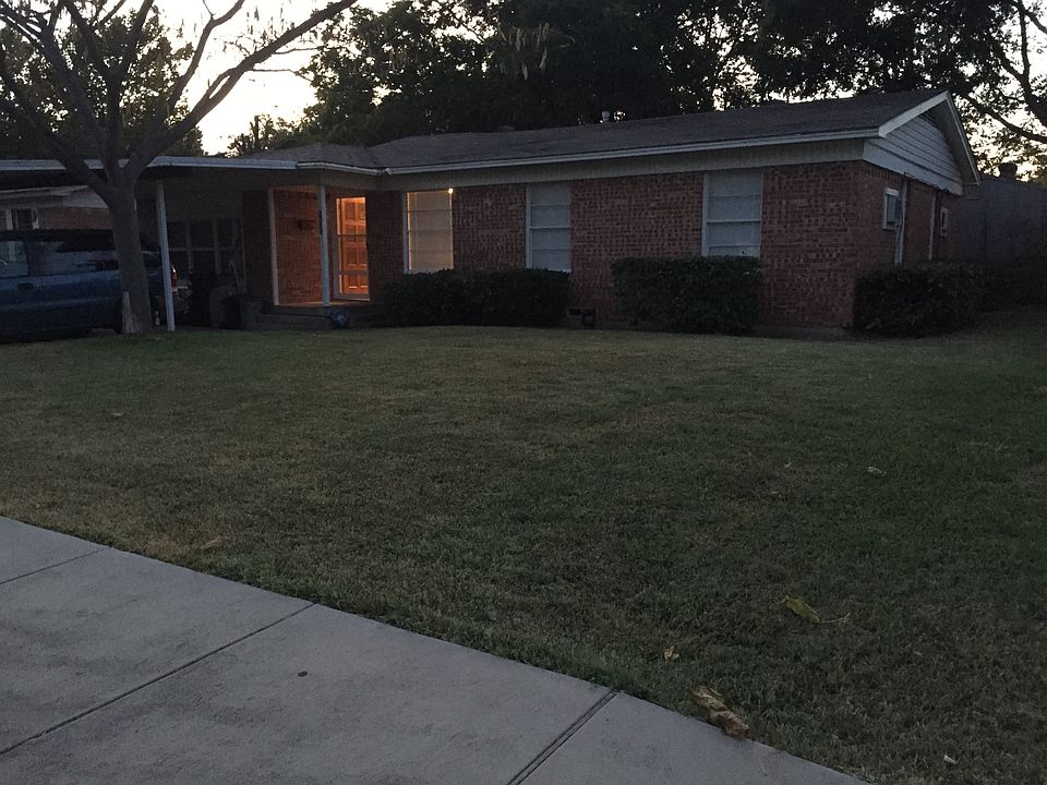 Front of house night fall