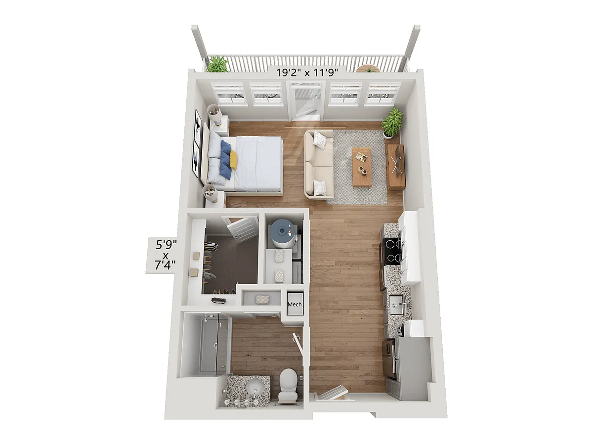 Floor plan S1 - Ruby