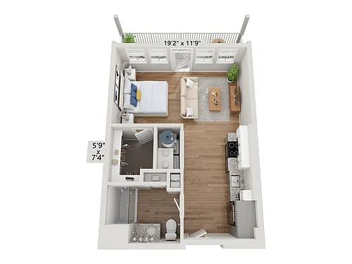 Floor plan S1 - Ruby