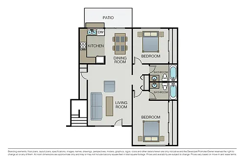 Floor plan Plan 2A