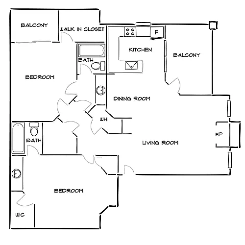 Floor plan Design 2C