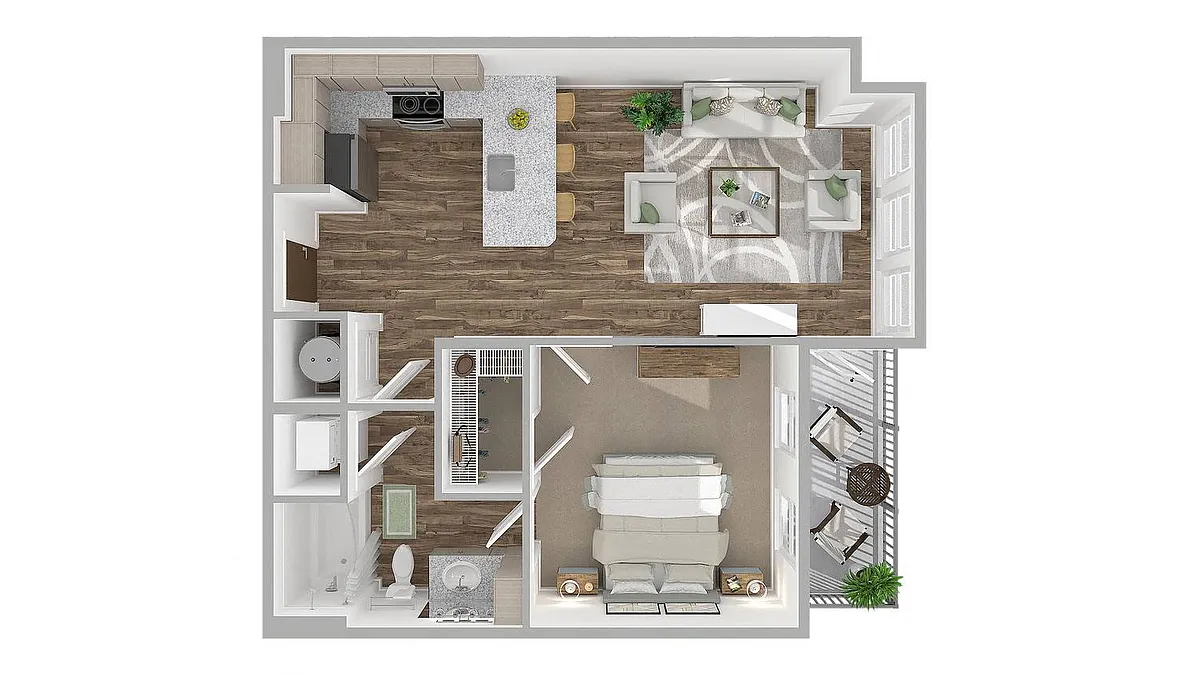 Floor plan A1A