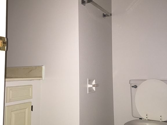 Half bathroom in master bedroom