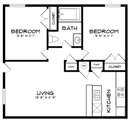 Floor plan B1-1
