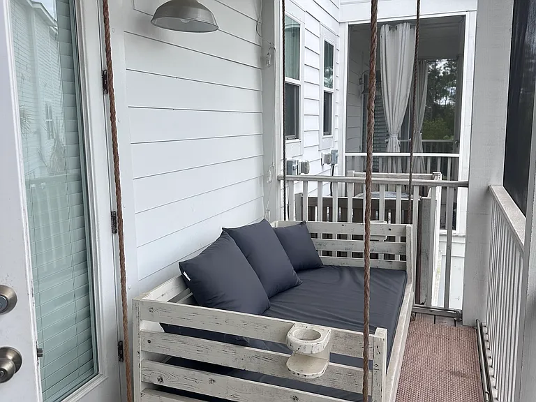 back swinging porch