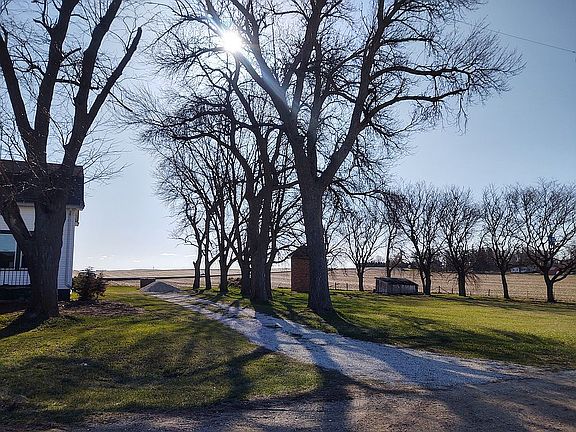 large yard with out building