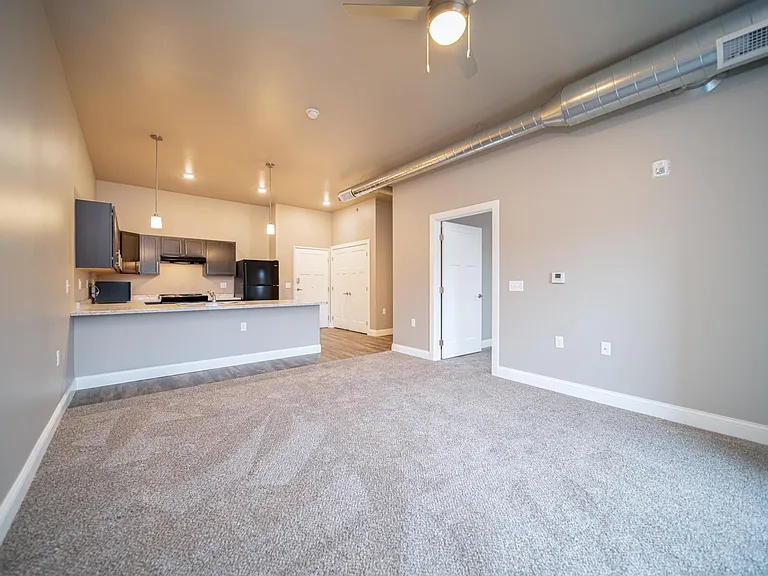 The Classic: Kitchen and Living Room