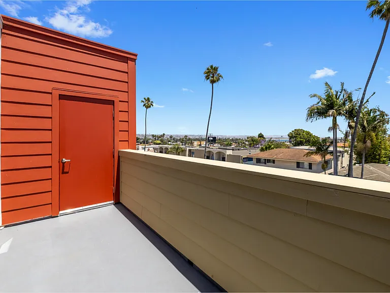 All units have a private balcony with a private storage room