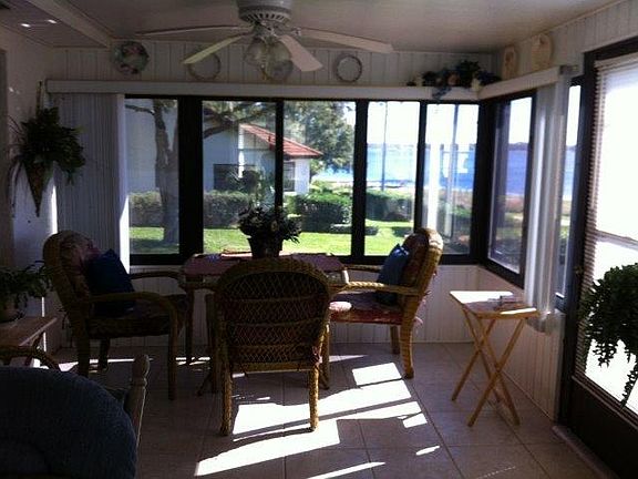 Screened in sun room
