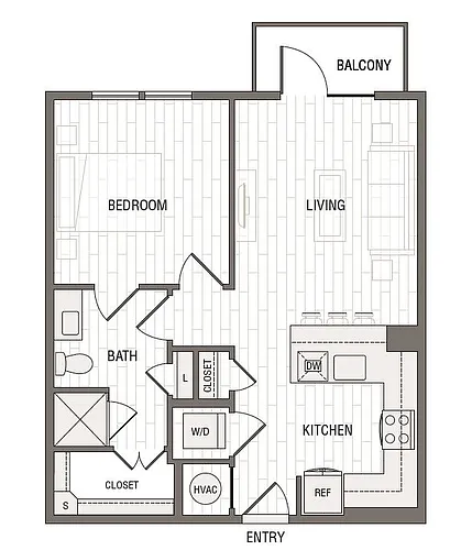 Floor plan A21A