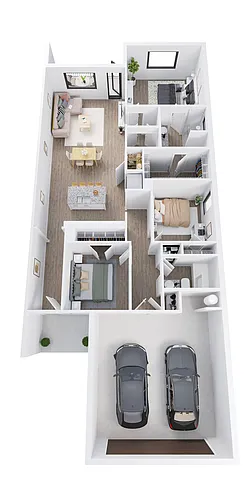 Floor plan Chestnut Oak