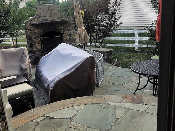 Patio with Fireplace