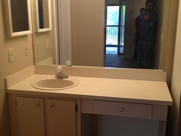 bathroom counter