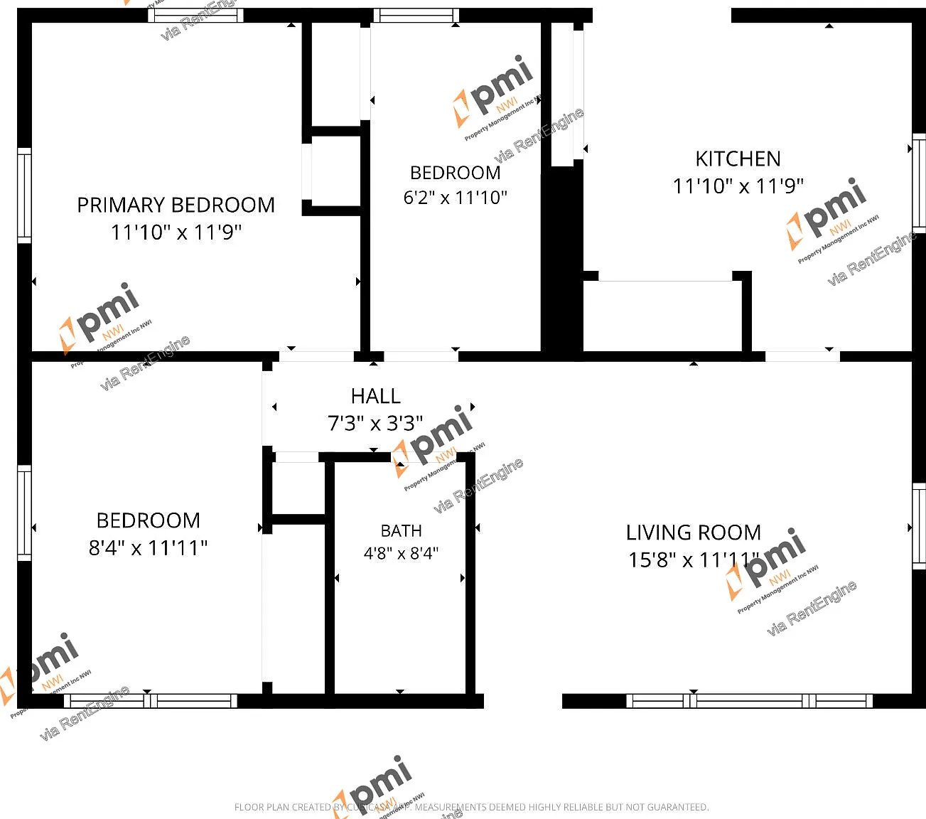 3 bed, 1.0 bath, 825 sqft, $1,895 — Photo 2