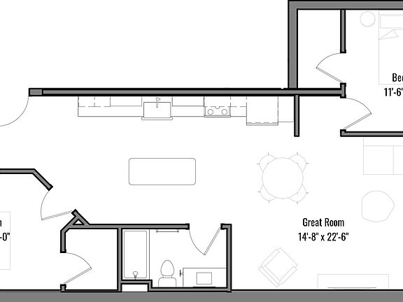 2nd image of 345 N Colorado Ave #203