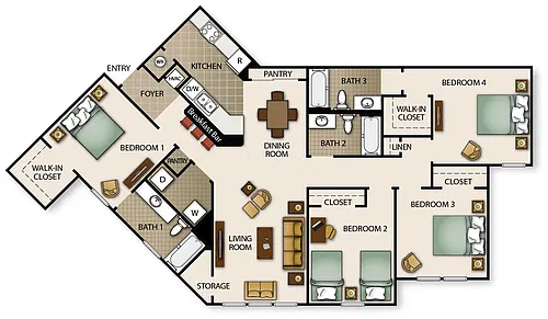 Floor plan Foxtail