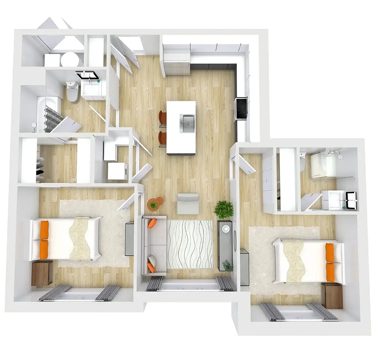 Floor plan The Renior
