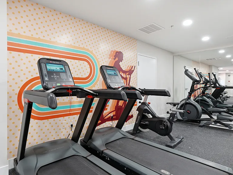 Enjoy your renovated fitness center