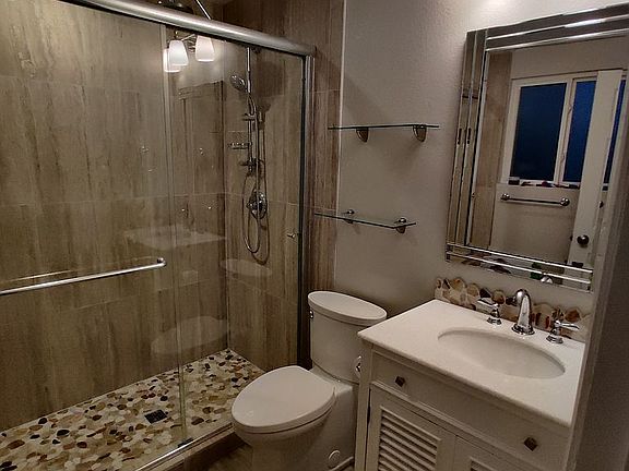 Newly remodeled master bath