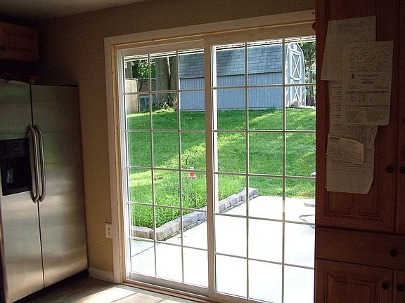 Sliding Glass Door added to kitchen. - June 2009