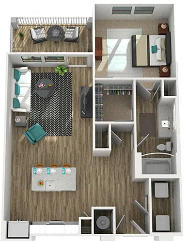 Floor plan A4 Live Local