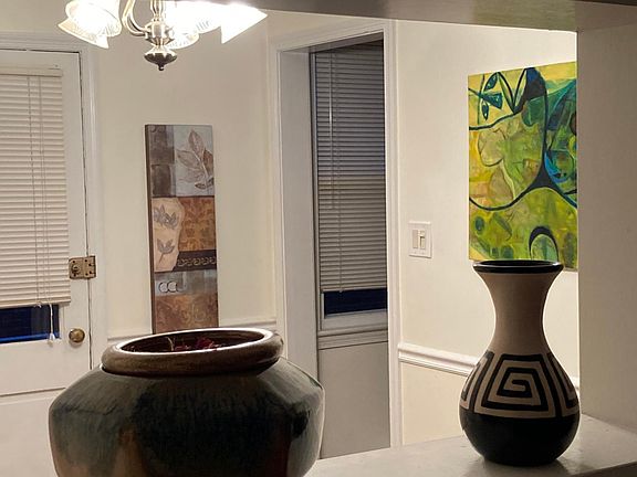 Between Living room and dining room