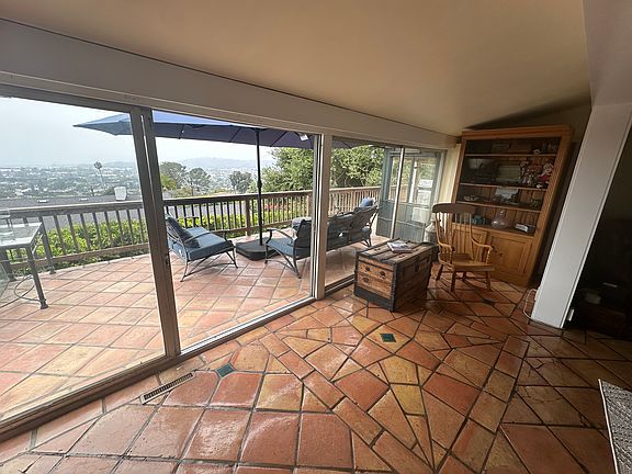 Deck from living room