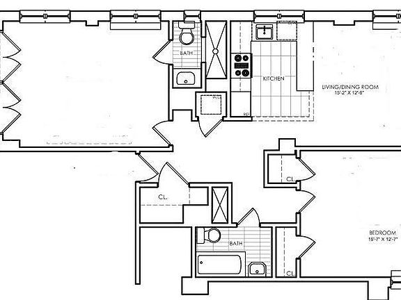 2nd image of 201 W 70th St APT 14H