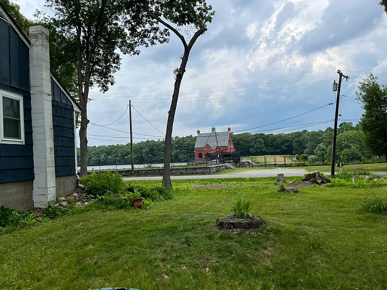 View from side of house