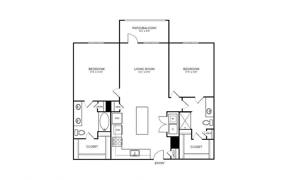 Floor plan B2
