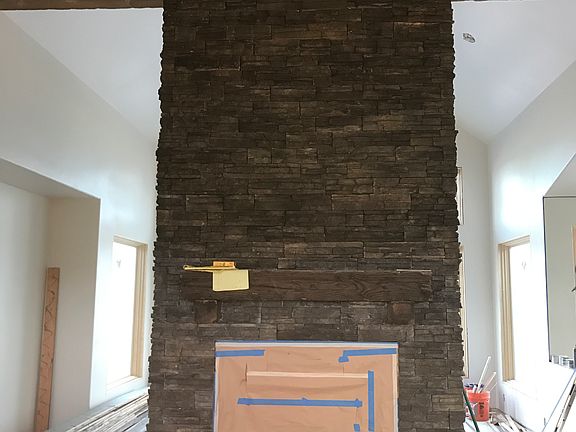 Floor to Ceiling Fireplace