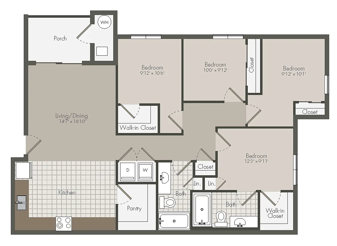 Floor plan D
