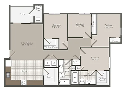 Floor plan D