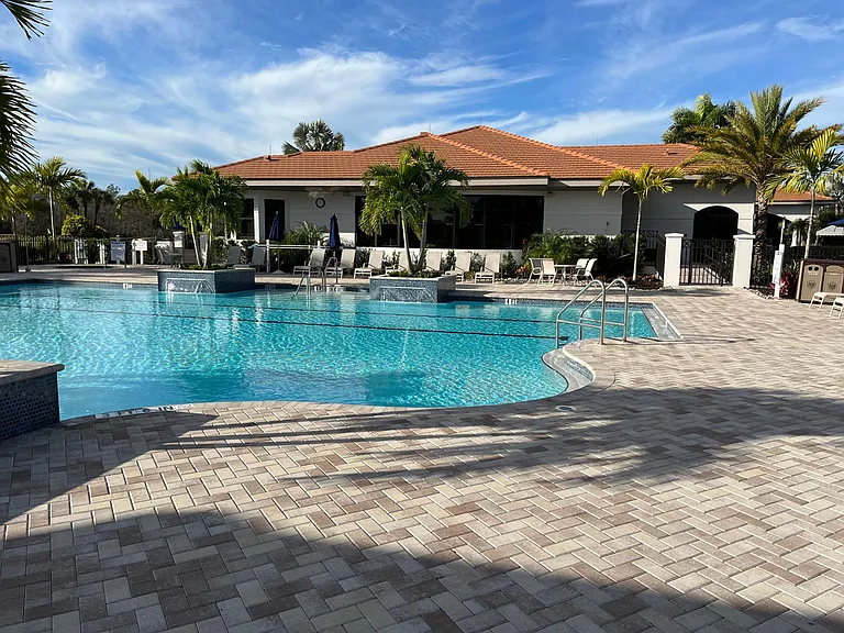 Pool and club House