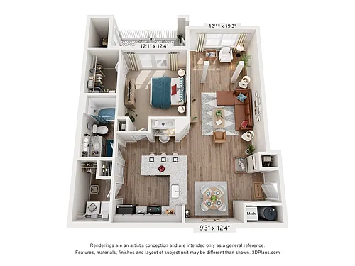 Floor plan Magnolia