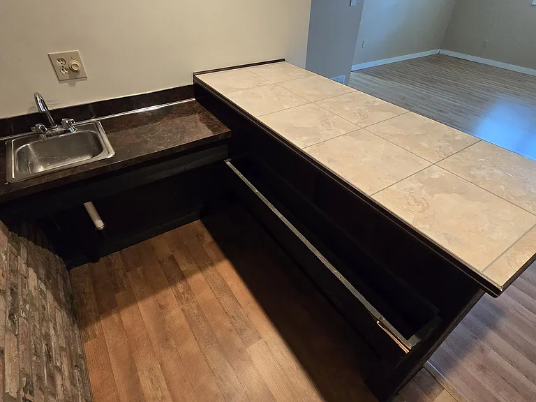 Wet bar sink