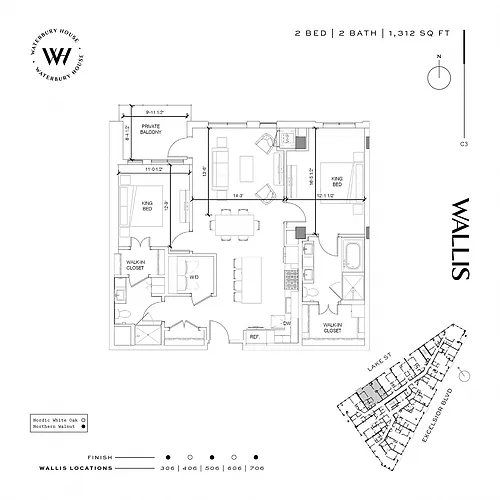 Floor plan Wallis